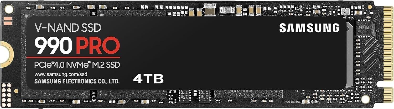 Samsung 990 PRO SSD 4TB PCIe 4.0 M.2 2280 Internal SSD New