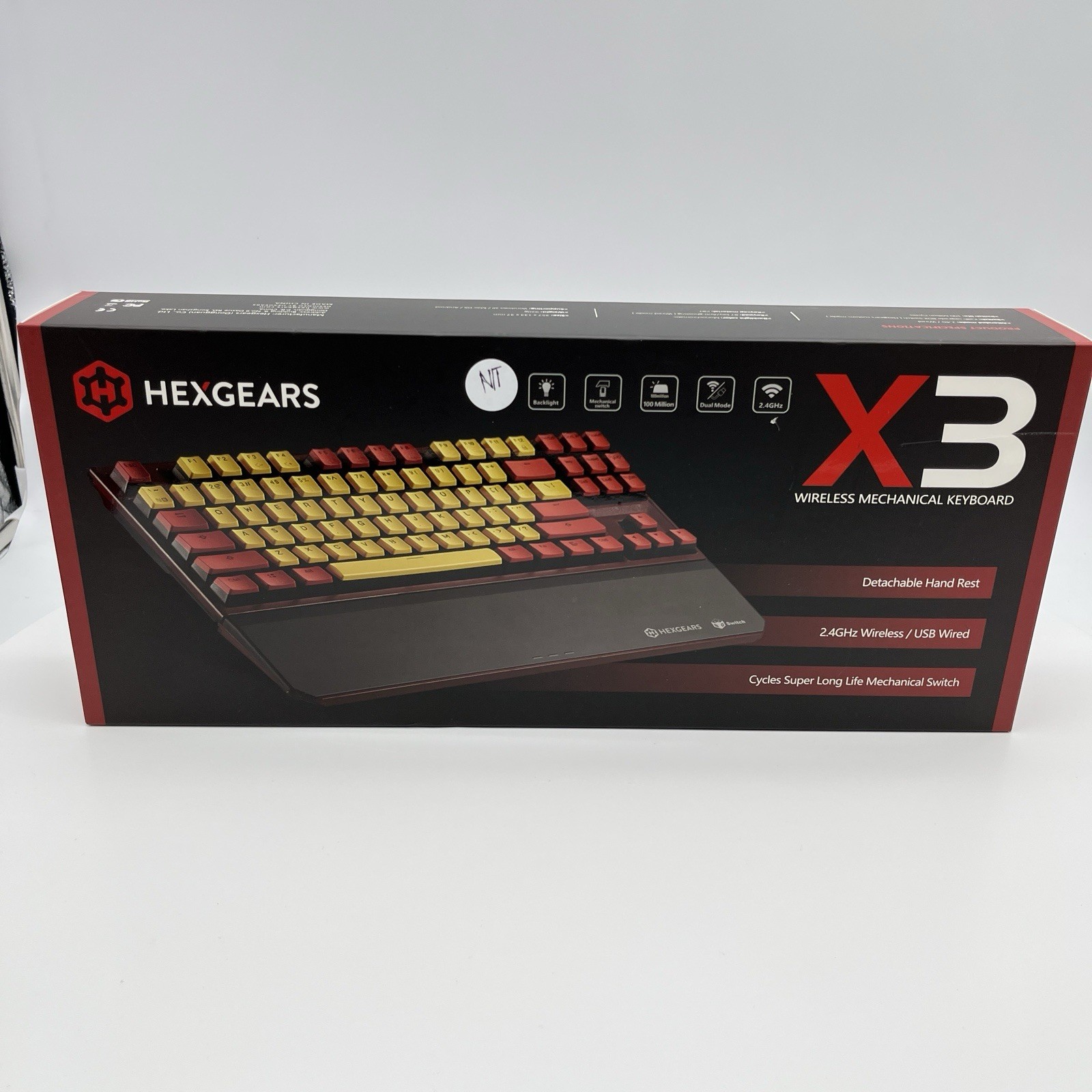 Hexgears X3 Wireless Mechanical Keyboard , Chocolate 