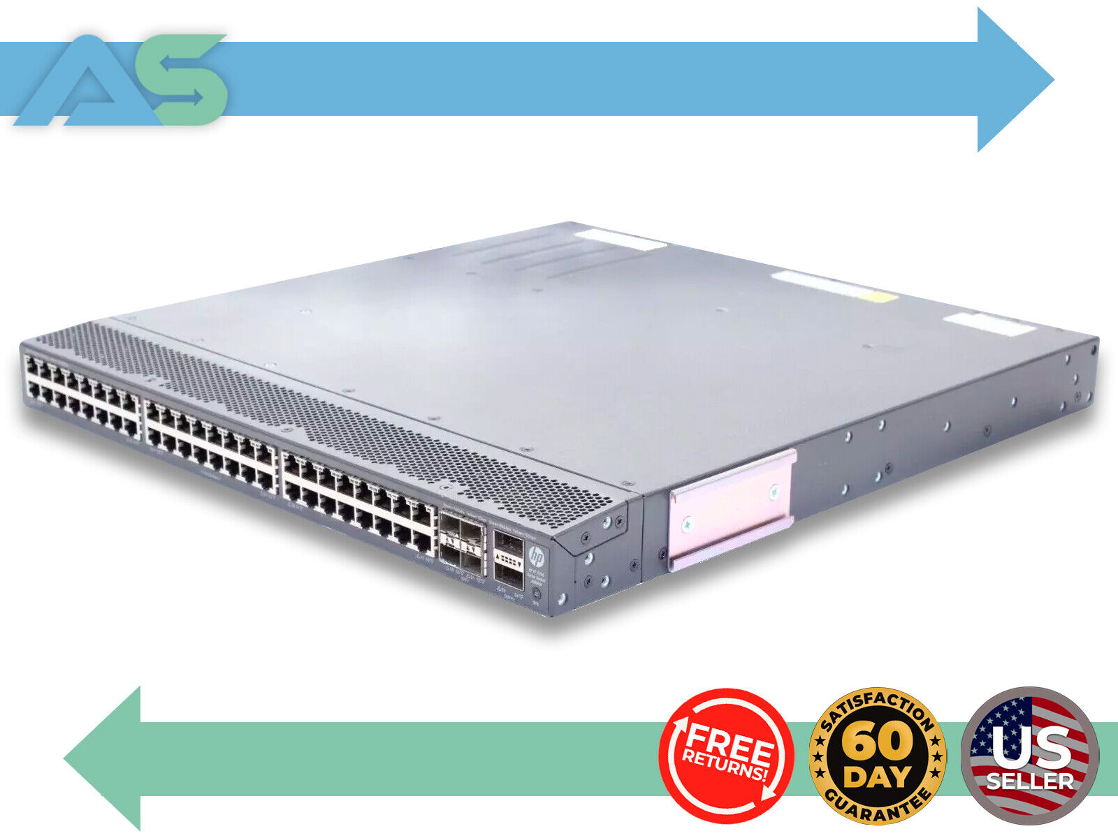HP FF 5700-48G-4XG-2QSFP+ Switch JG894A 48-Port Network Switch Dual PSU