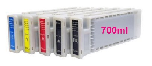 5x ink comp. For Epson SureColor SC T3000 T3200 T5200 T7000 / T6941-T6945 700ml