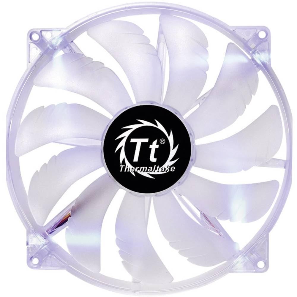Thermaltake 200mm Pure 20 Series Blue LED Quiet High 200mm, Clear w