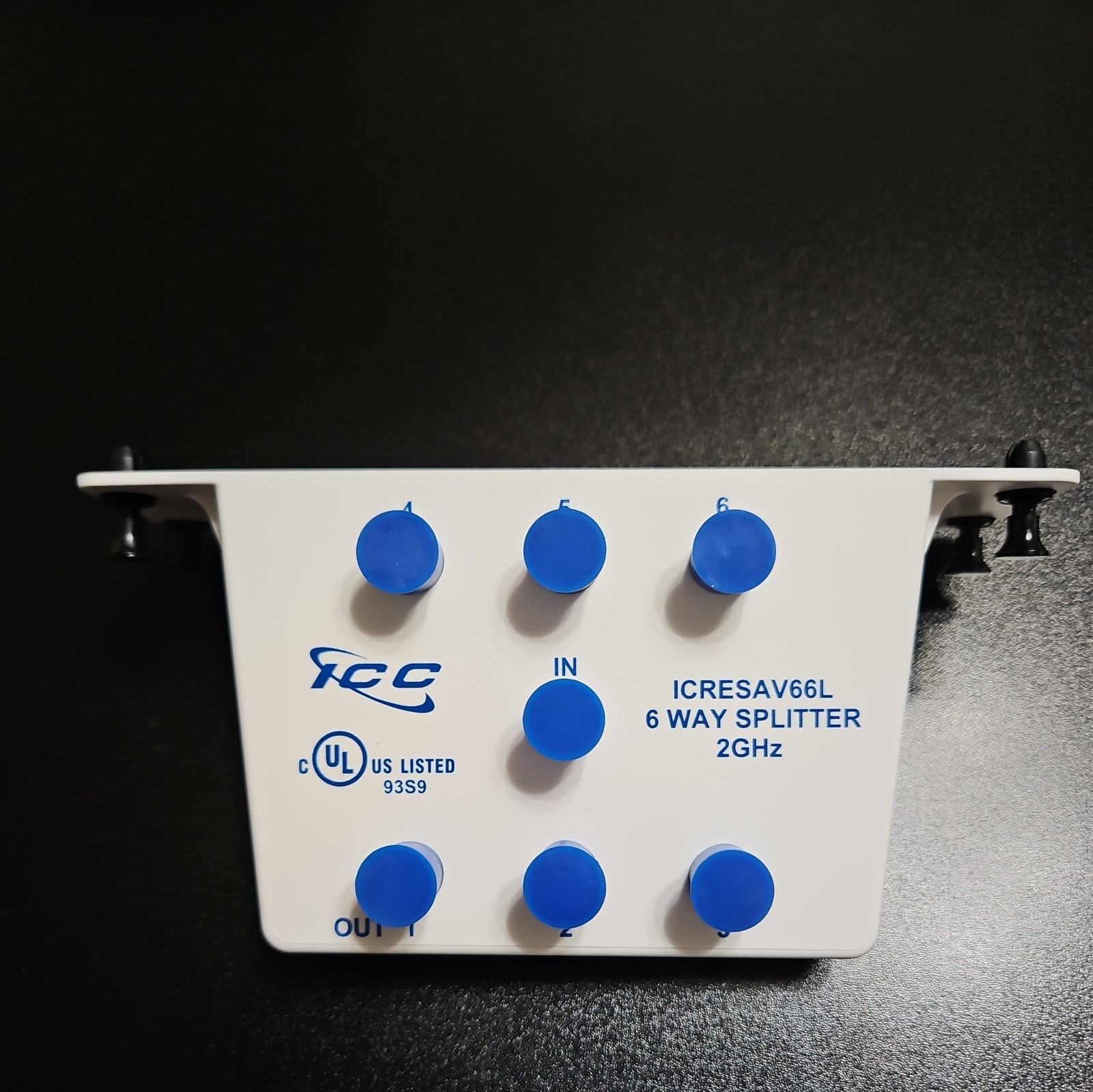 ICC 2GHz 6 Way Splitter Module ICRESAV66L NEW open box