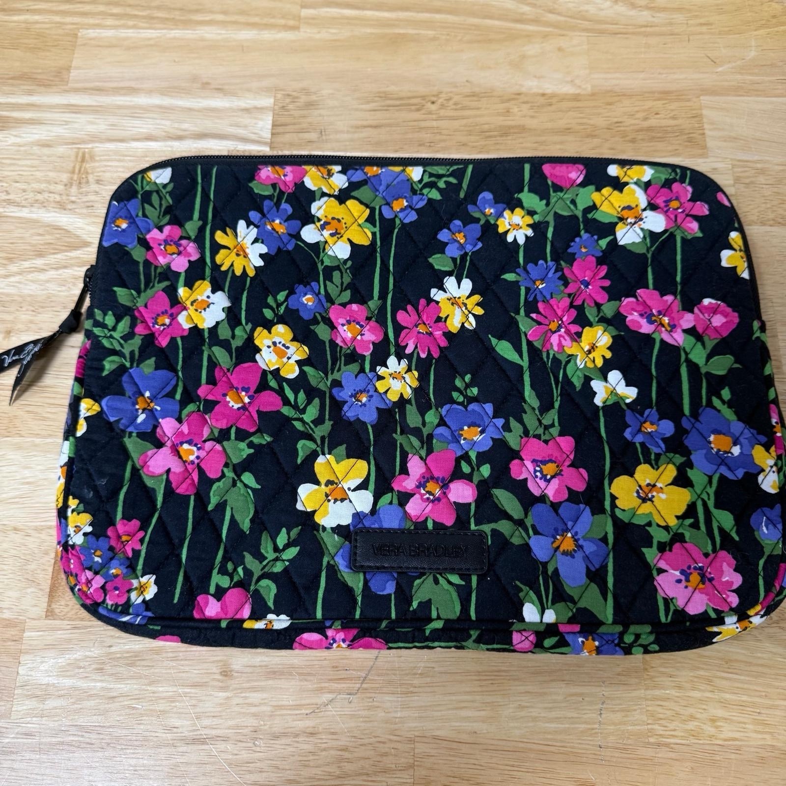 Vera Bradley tablet sleeve/tech case In The "Wildflower Garden" floral pattern.