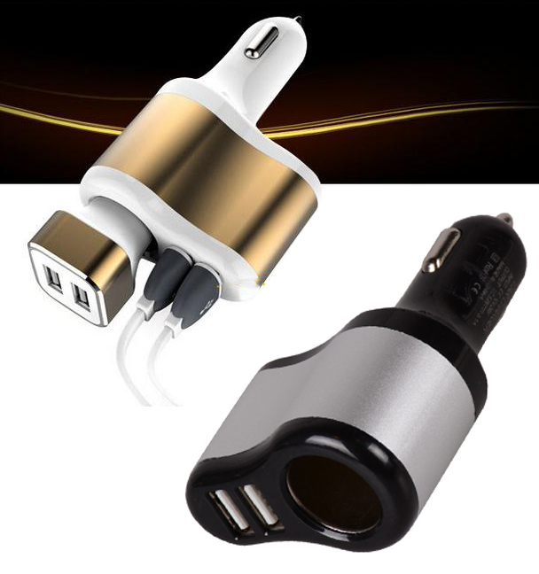 3.1A 2A Dual USB Car Charger For iPad iPhone X XS XR 8 7 Samsung S10 S9 Note 10