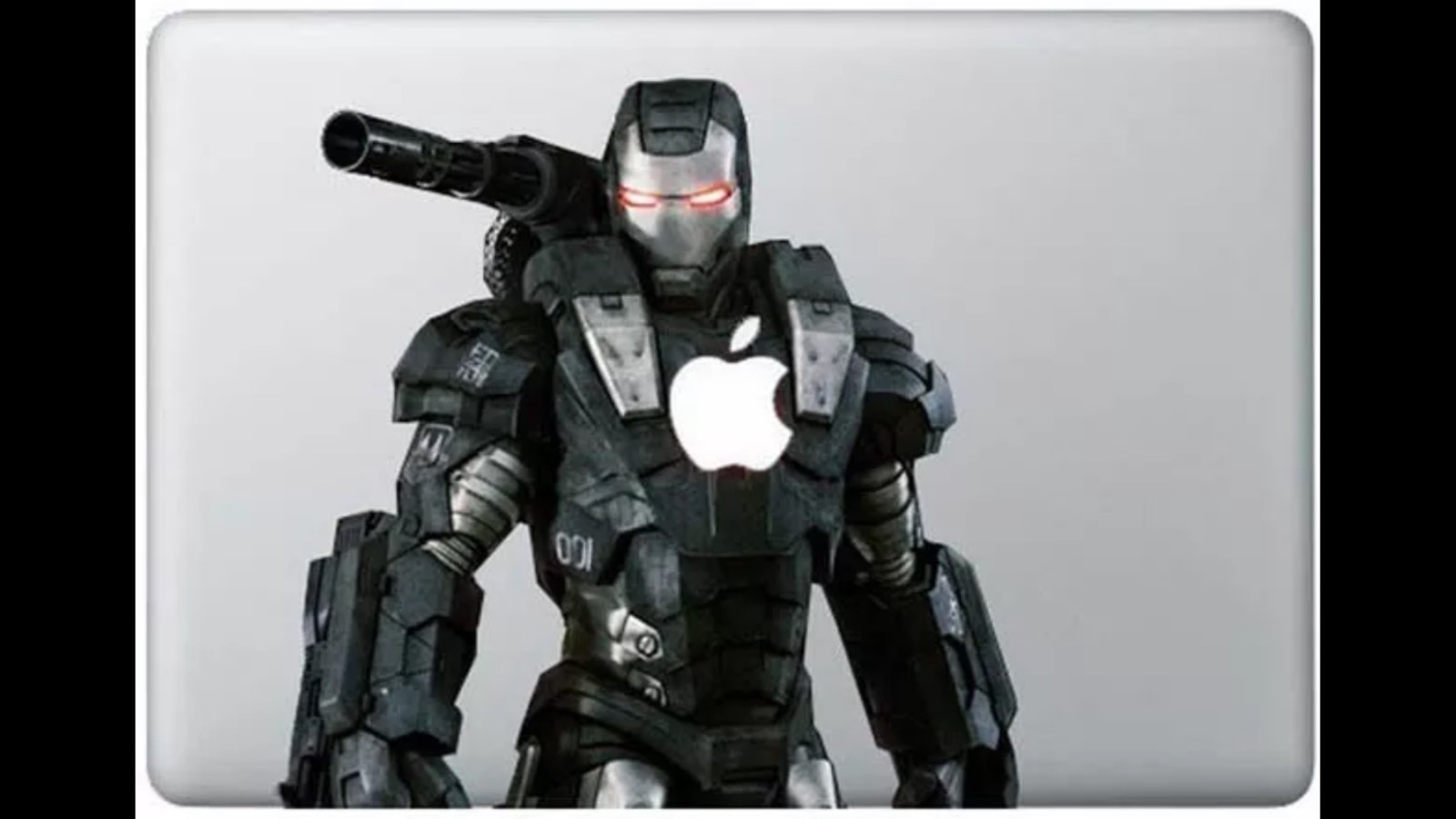Ironman War Machine 2 # Marvel Hero Apple MacBook Air+Pro13" retina Sticker New