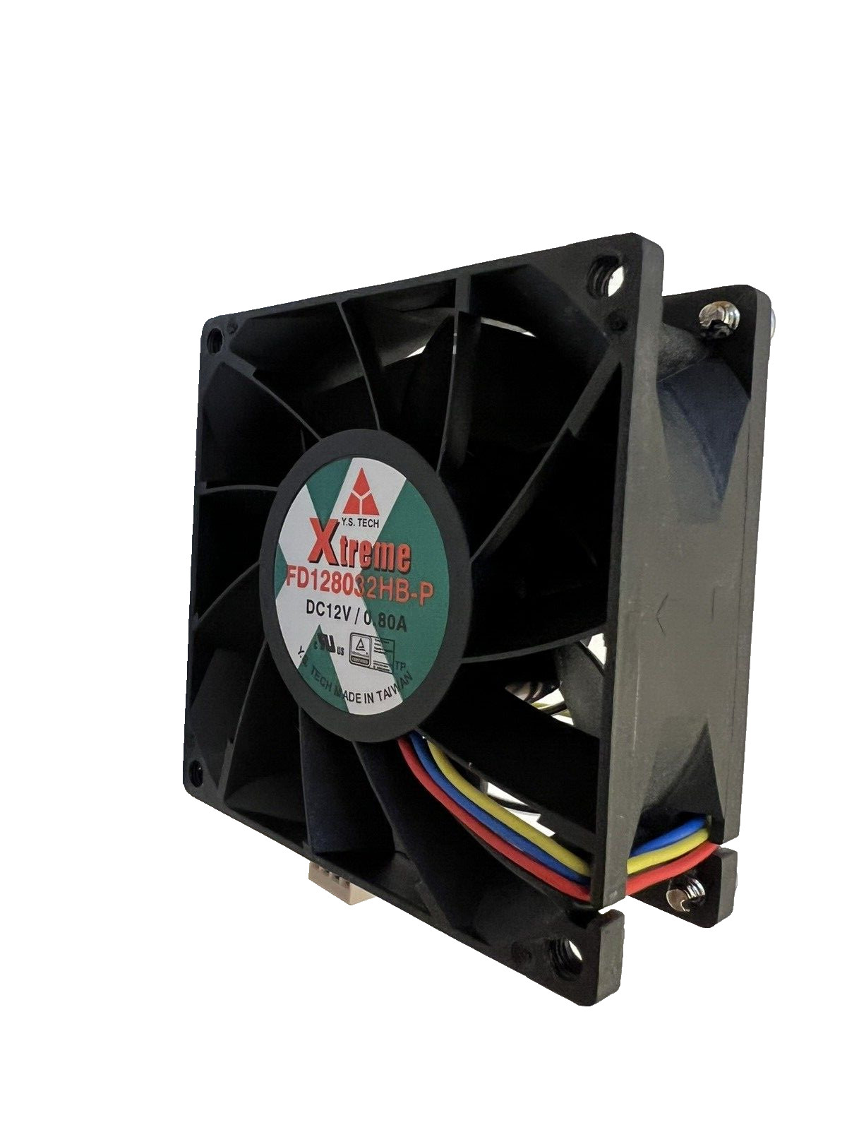 Xtreme highspeed Chassis Fan FD128032HB-P 80 x 32 mm 4Pin with fan guard NEW