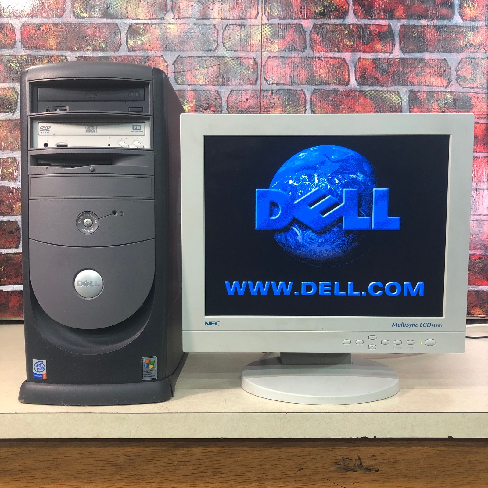 Dell Dimension 4400 PC for Retro Gaming Pentium 4 1.70GHz 640MB RAM No HDD