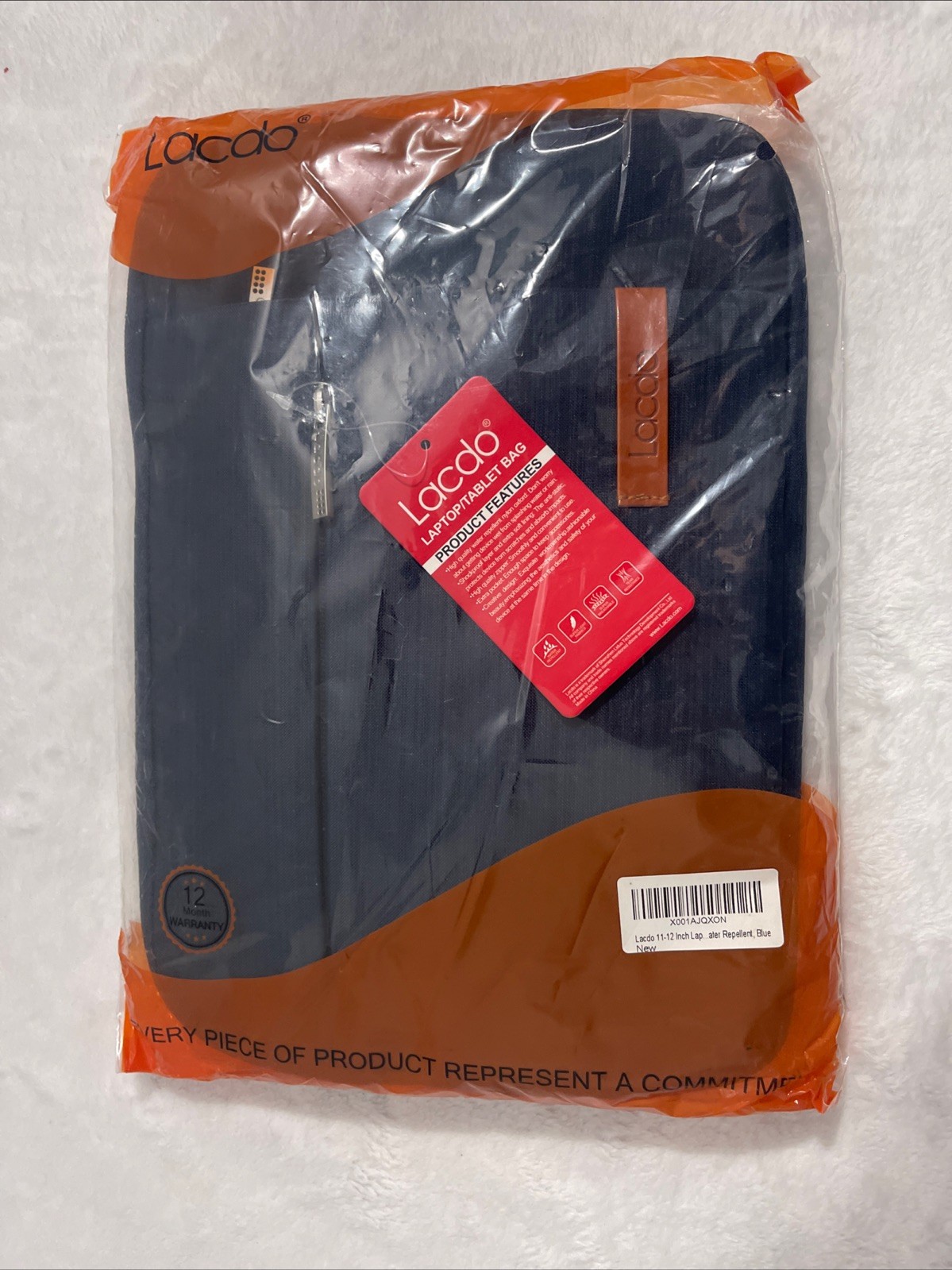 Lacdo | 11”- 12” Blue Ultra-soft Laptop Sleeve Case | NWT | *BRAND NEW*