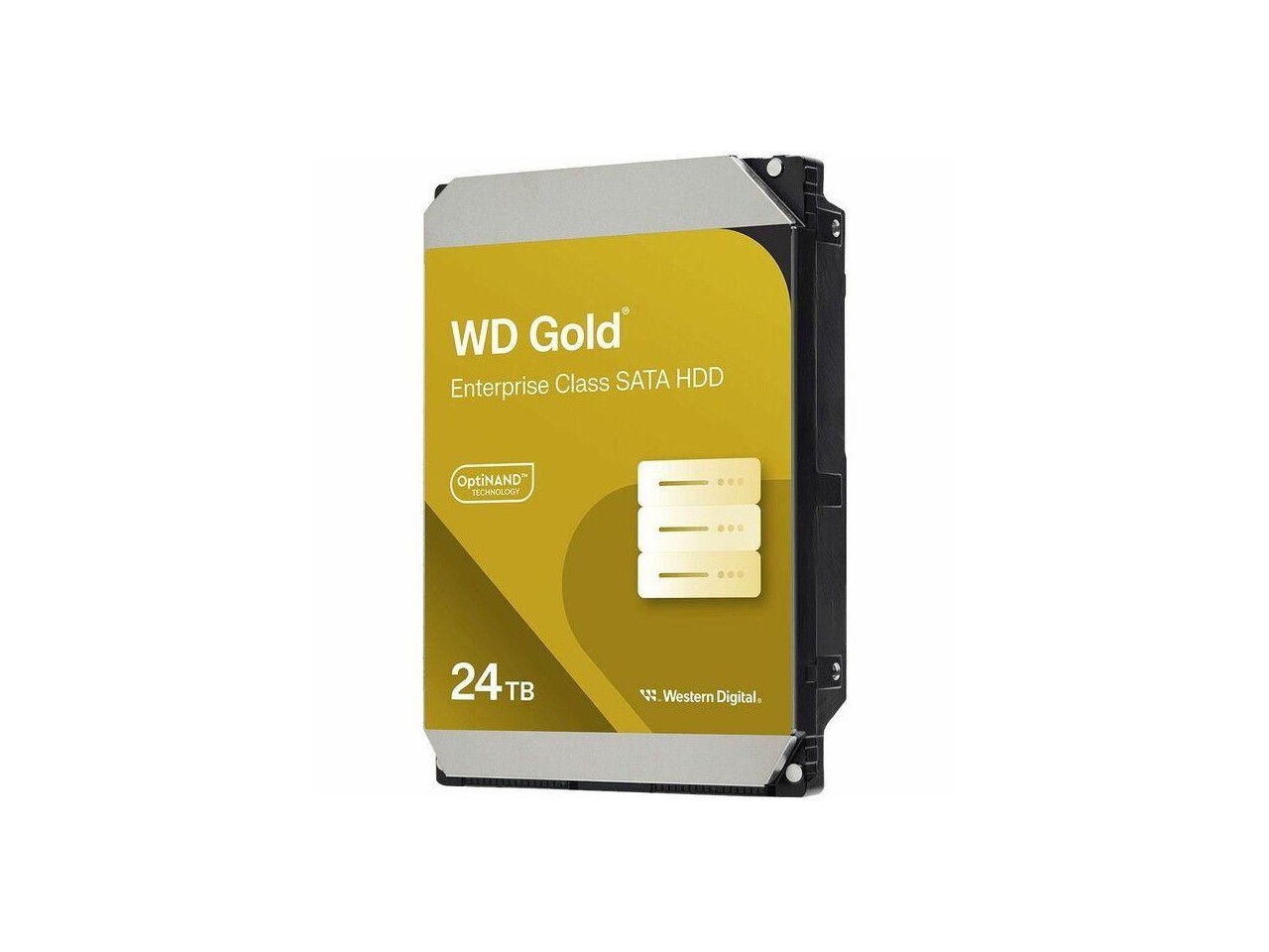 WD Gold 24TB Enterprise Class Hard Disk Drive - 7200 RPM Class SATA 6Gb/s 512MB