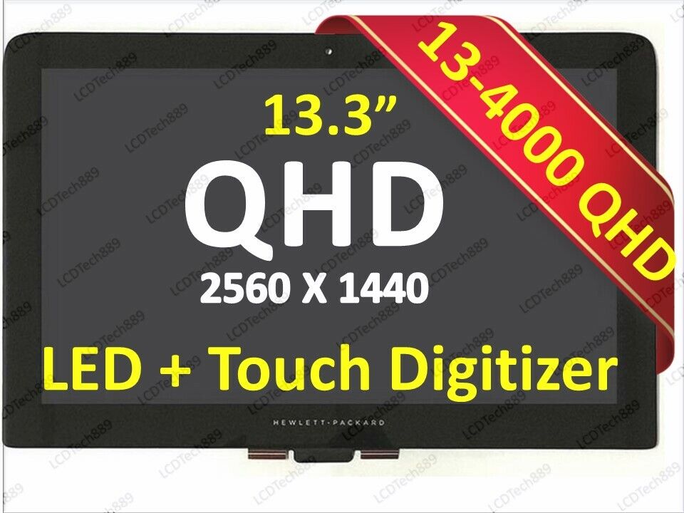 LP133QH1(SP)(A1) | HP Spectre X360 13-4000 QHD 13.3 LCD TOUCH Screen Digitizer