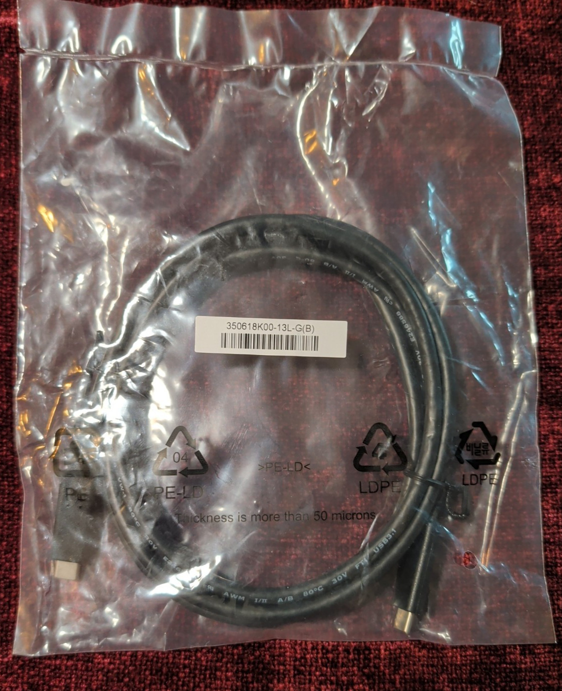 New USB C 3.1 Geniune High Quality Cable For Docks 4k Monitors 1.8m