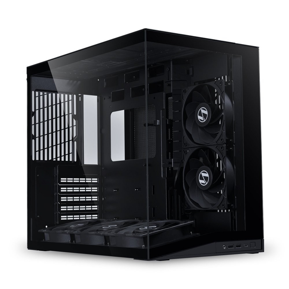 LIAN LI O11D MINI V2 Flow Compact ATX Mid-Tower Airflow Case Black O11DMIV2FX