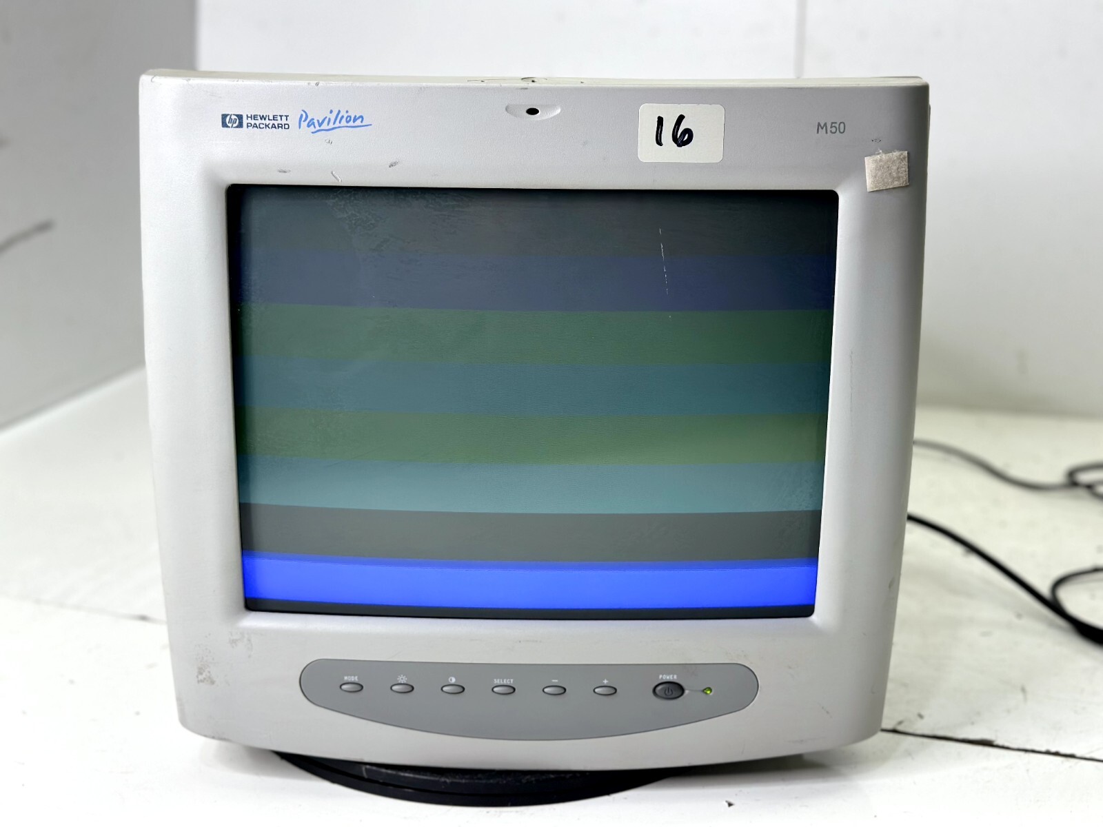 HP Hewlett Packard Pavilion M50 D5258A 15" CRT VGA Monitor | Retro Gaming