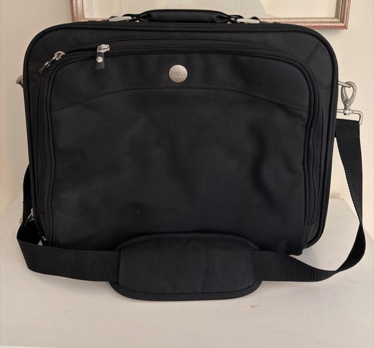 Dell 17" Laptop Bag Briefcase Deluxe D-Series Nylon Carrying Case Shoulder Strap