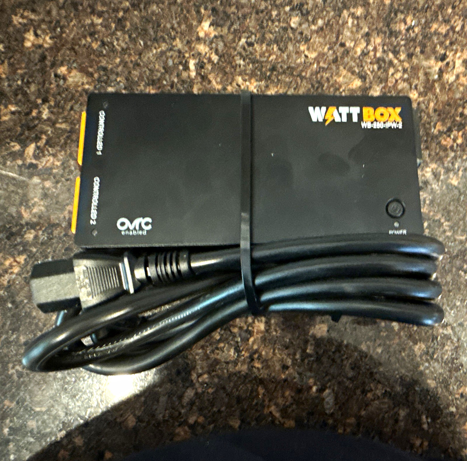 WattBox WB-250-IPW-2 AC/Standard IP Power Conditioner 120VAC 12A Black