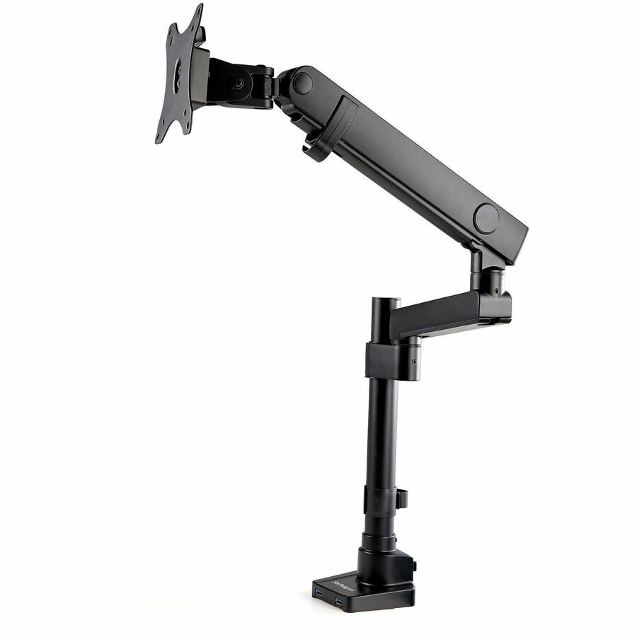 StarTech Desk Mount Monitor Arm with 2x USB 3.0 ports for VESA Display up to 34"