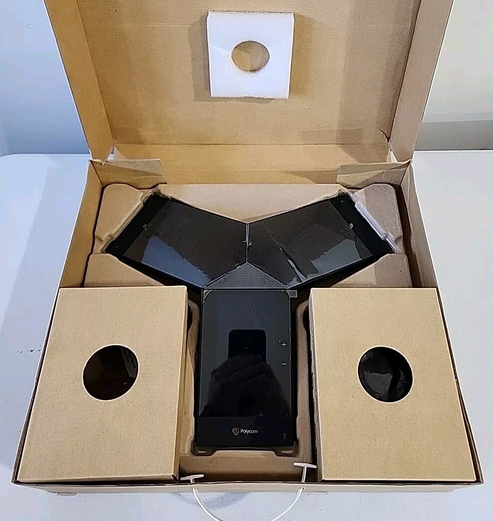 Polycom Trio 8500 IP Conference Phone  2200-66700-019 Skype Edition Open Box NEW