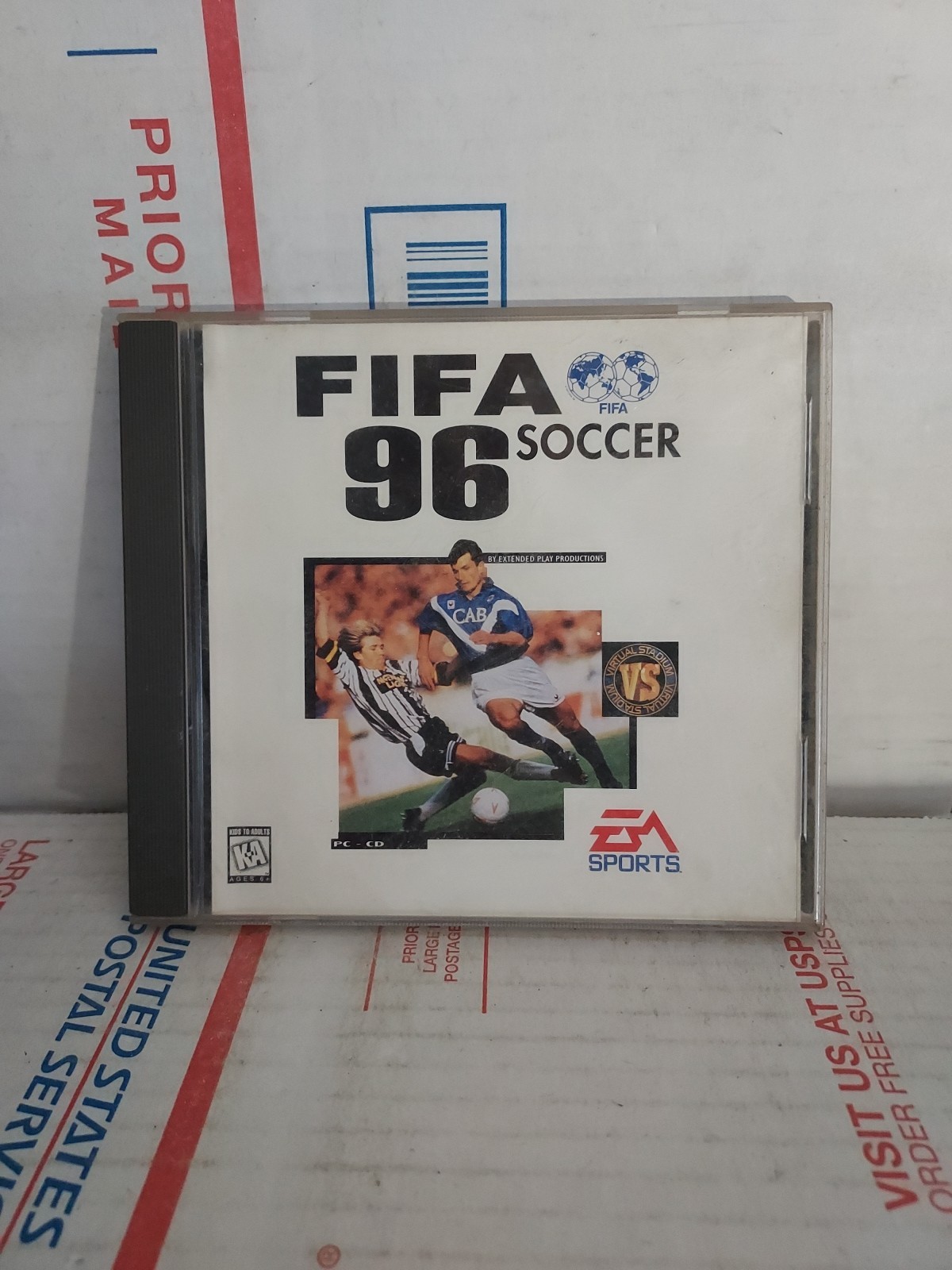 FIFA Soccer 96 (PC CD IBM) Rare Good Used - #163