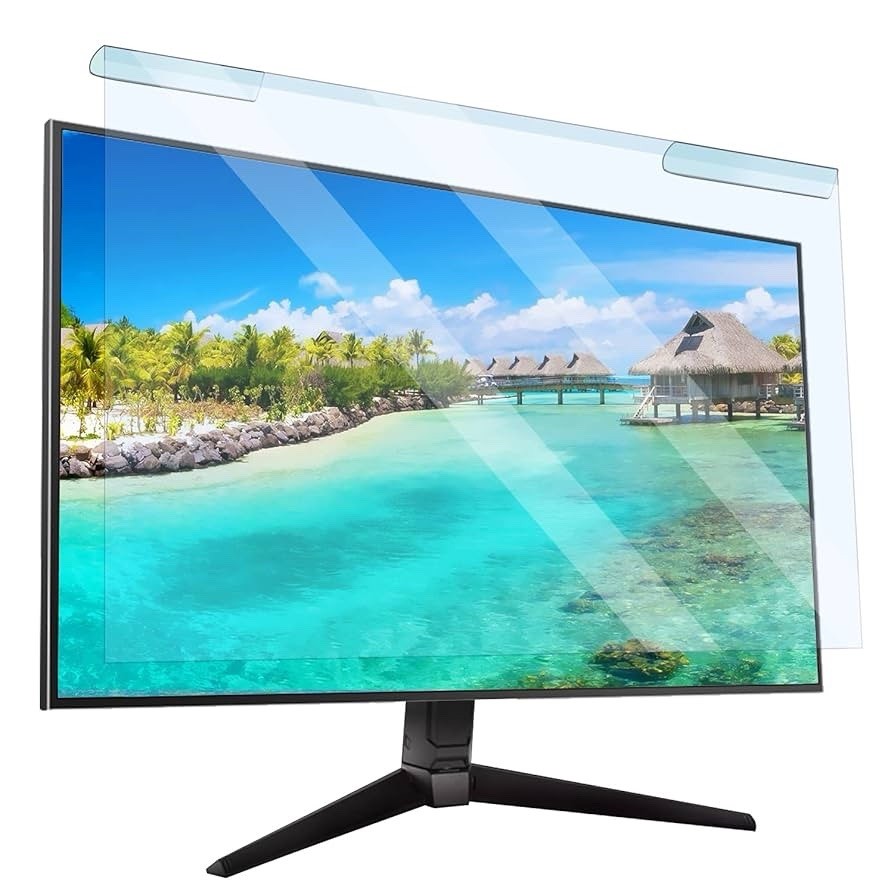 Anti-Blue Light Screen Protector, 23-24 Inch For Desktop LED PC Monitor