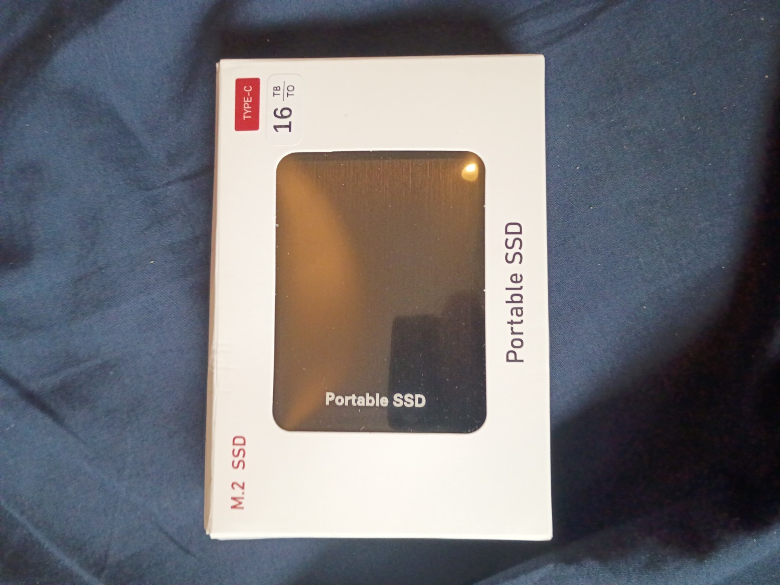 New Portable 16TB External Hard Drive BLACK16TB USB 3.1 Type C
