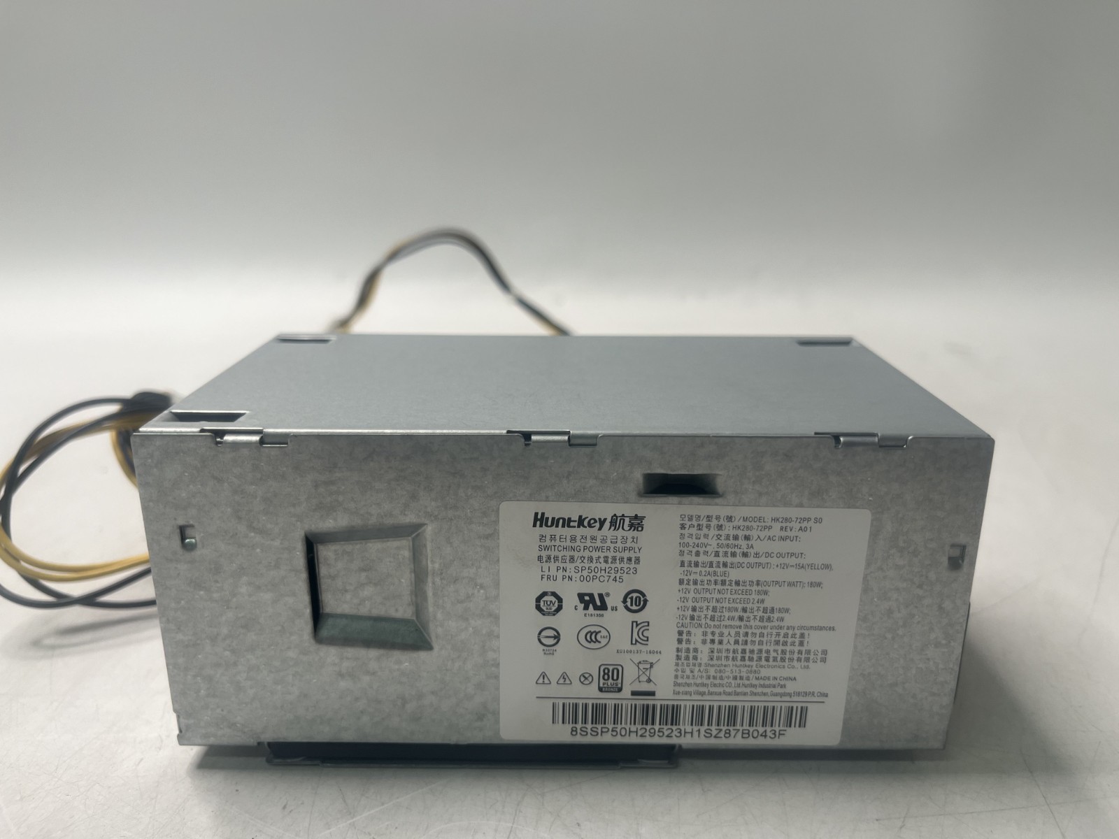 Huntkey HK280-72PP FRU: 00PC745 180W