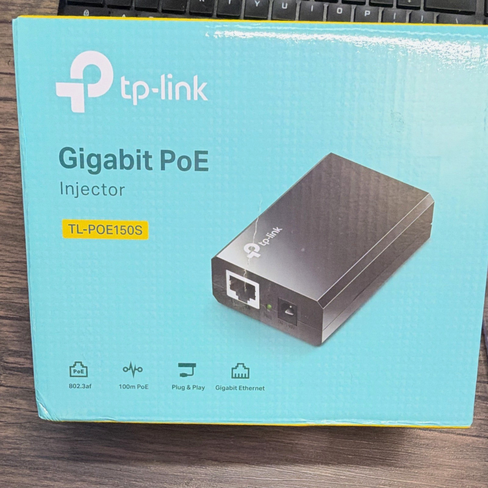 TP-LINK TL-POE150S Gigabit Power Over Ethernet (PoE) Injector, MPN TL-POE150S