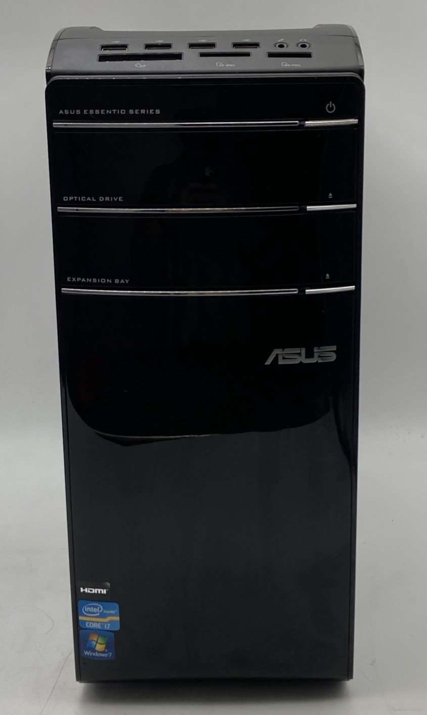 ASUS Essentio CM6850 Desktop Tower i7-2600 @ 3.2 16GB RAM Nvidia GT 520 GT 2GB