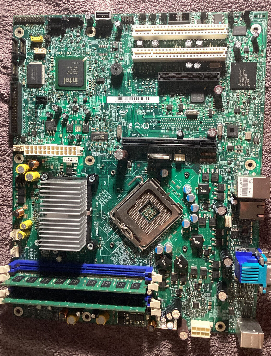 IBM Server Mother Board S3200SH - New Pull