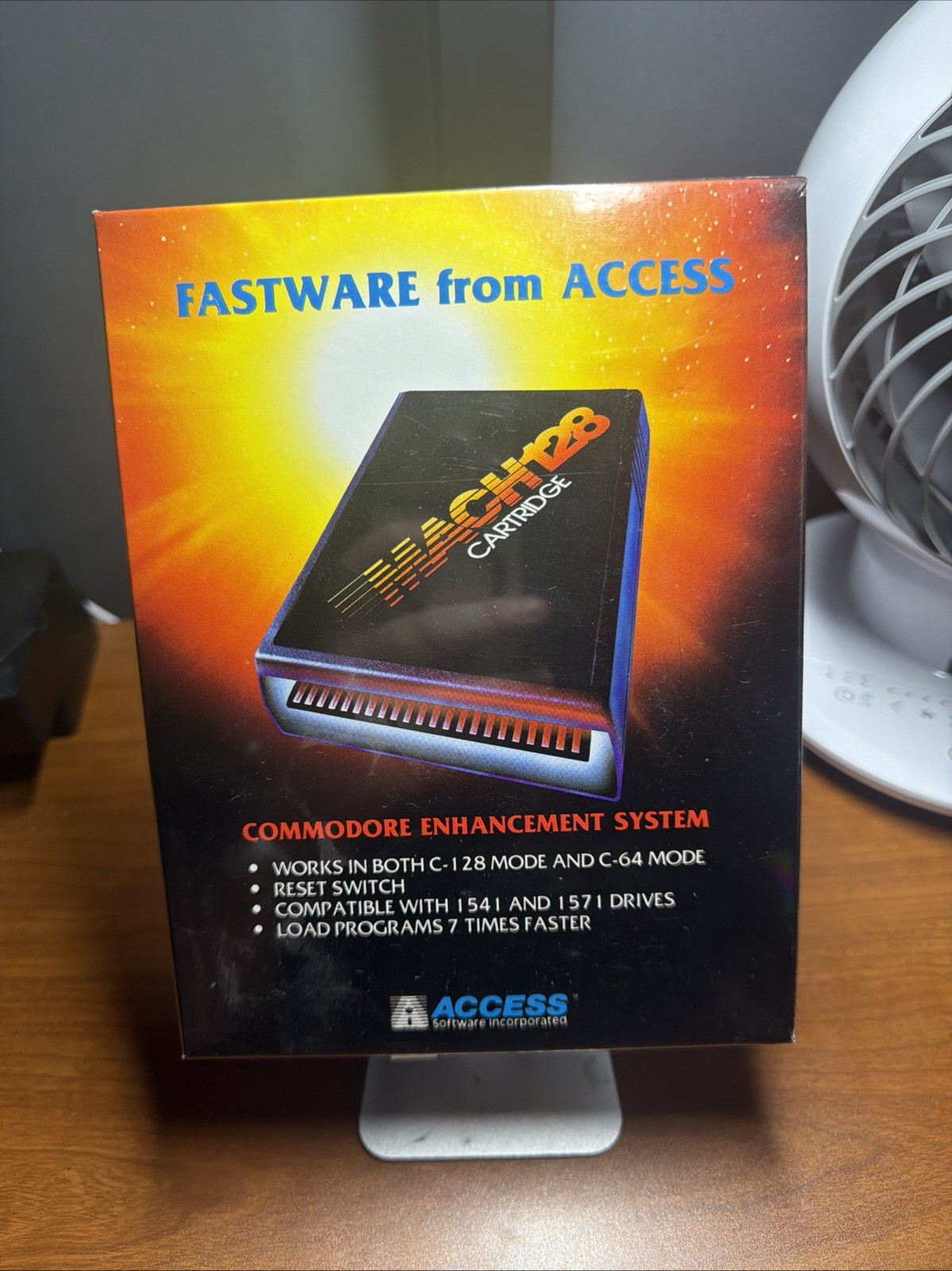 Commodore MACH 128 Cartridge Commodore 64 128Access Software Inc Sealed Vintage