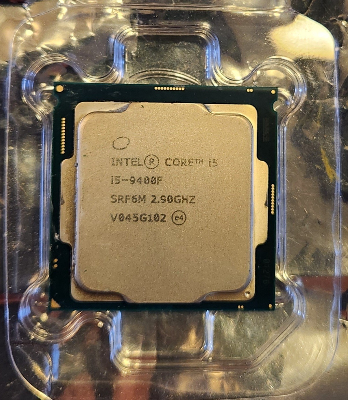 Intel Core i5-9400F 2.90GHz 6-Core CPU with Processor with new fan.
