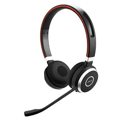 JABRA EVOLVE 65 SE LINK380A MS STEREO- BLUETOOTH HEADSET 6599-833-309 - BLACK