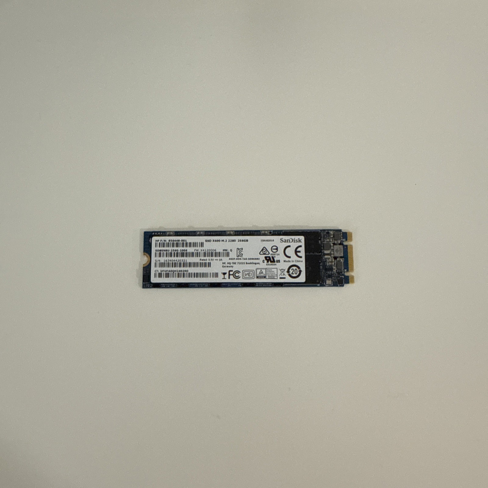 HP SanDisk 7368 256GB SATA M.2 Solid State Drive