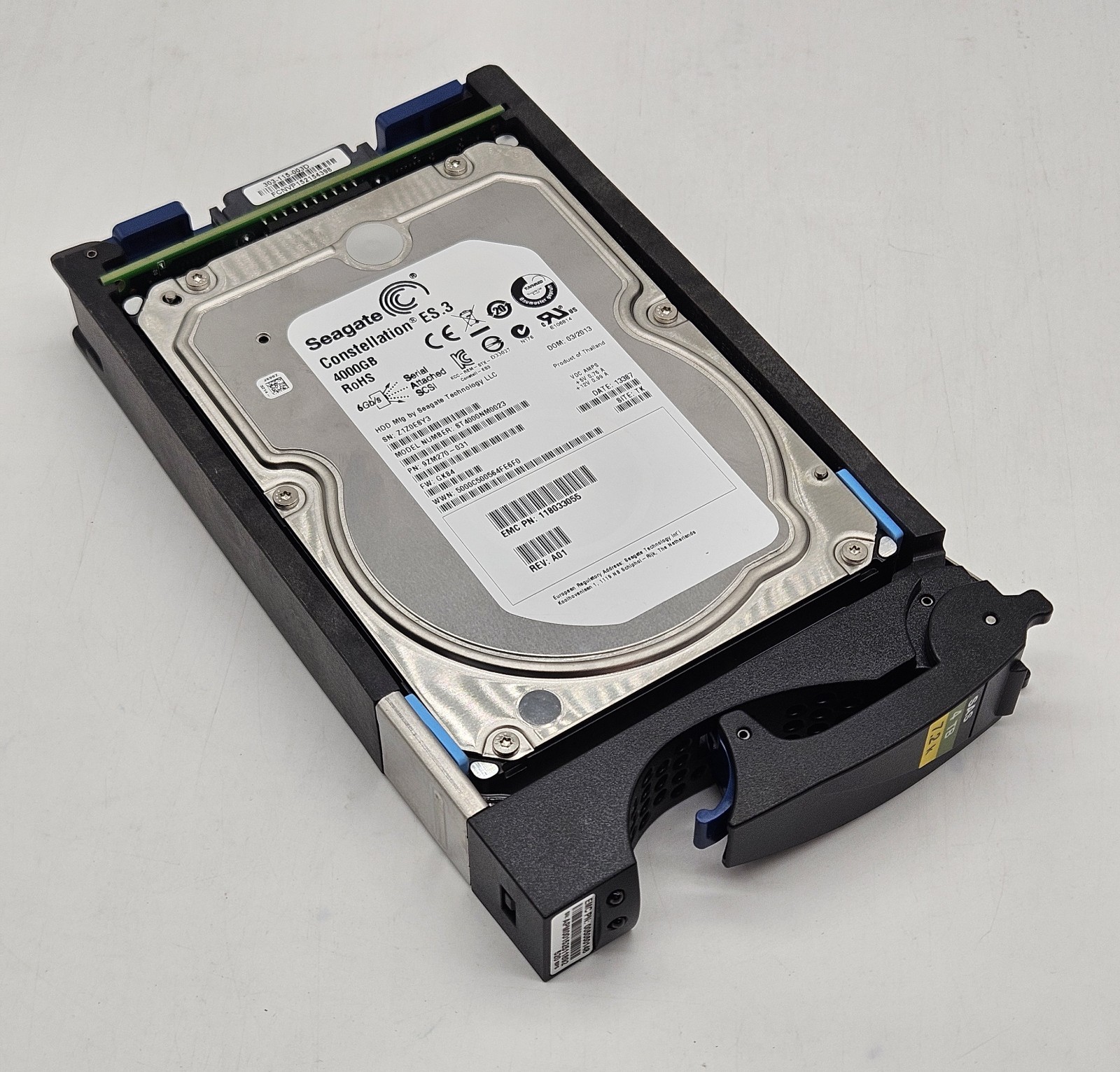 EMC Seagate 4TB 7200RPM SAS 6Gbps 128MB Cache (512n) 3.5" Hard Drive 005050148