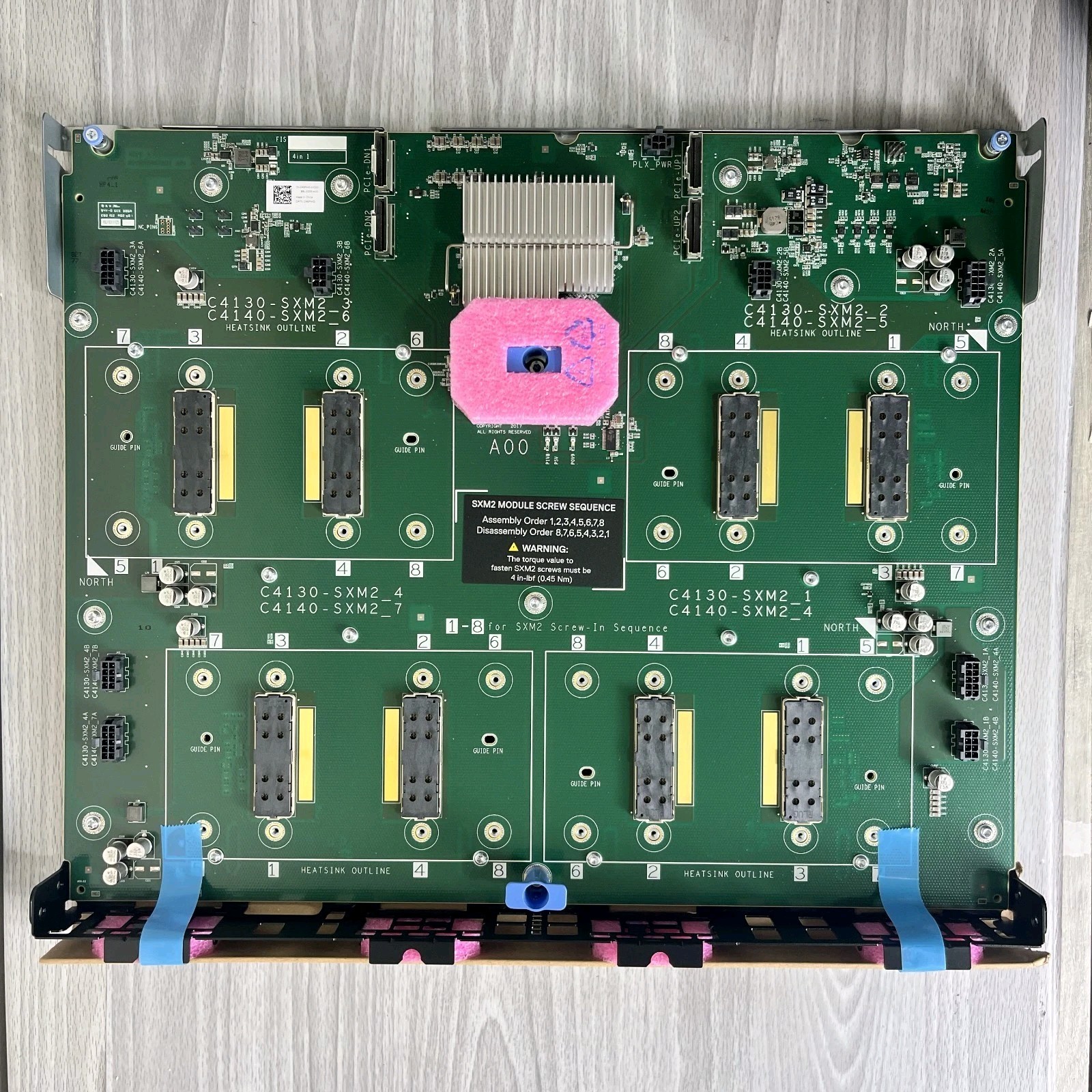 Dell Server Motherboard C4140 C4130 96PWG Nvlink SXM2 GPU Expansion Board 096PWG