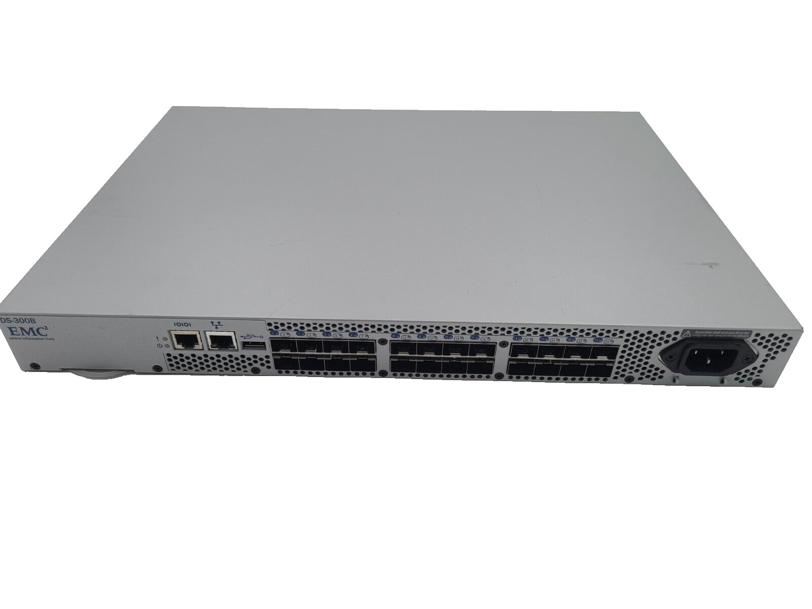 Brocade EMC2 DS-300B 300 Fibre Channel Switch 100-652-065 FC Switch
