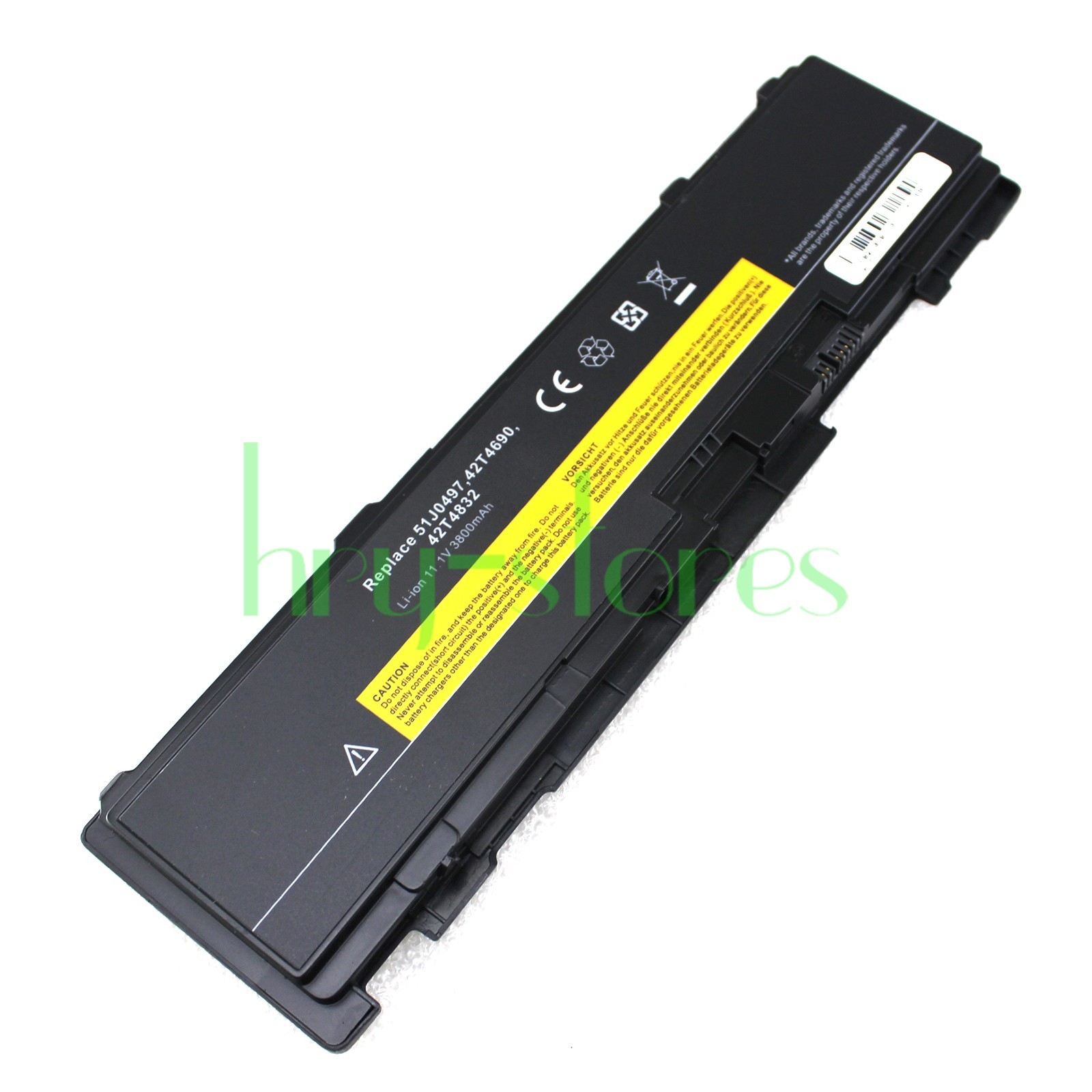 New 42T4691 42T4832 42T4833 Laptop Battery for Lenovo ThinkPad T400s T410s