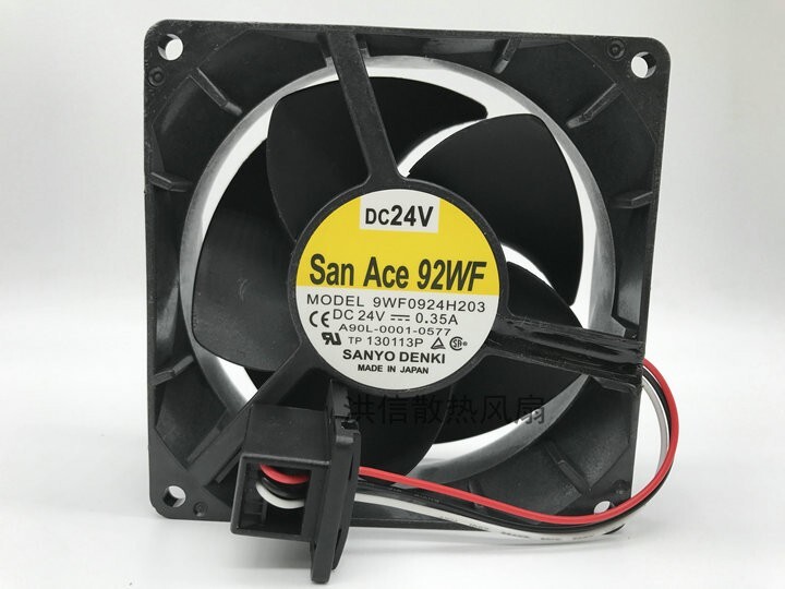 Sanyo A90L-0001-0577 9WF0924H203 24V 0.35A for FANUC cooling fan