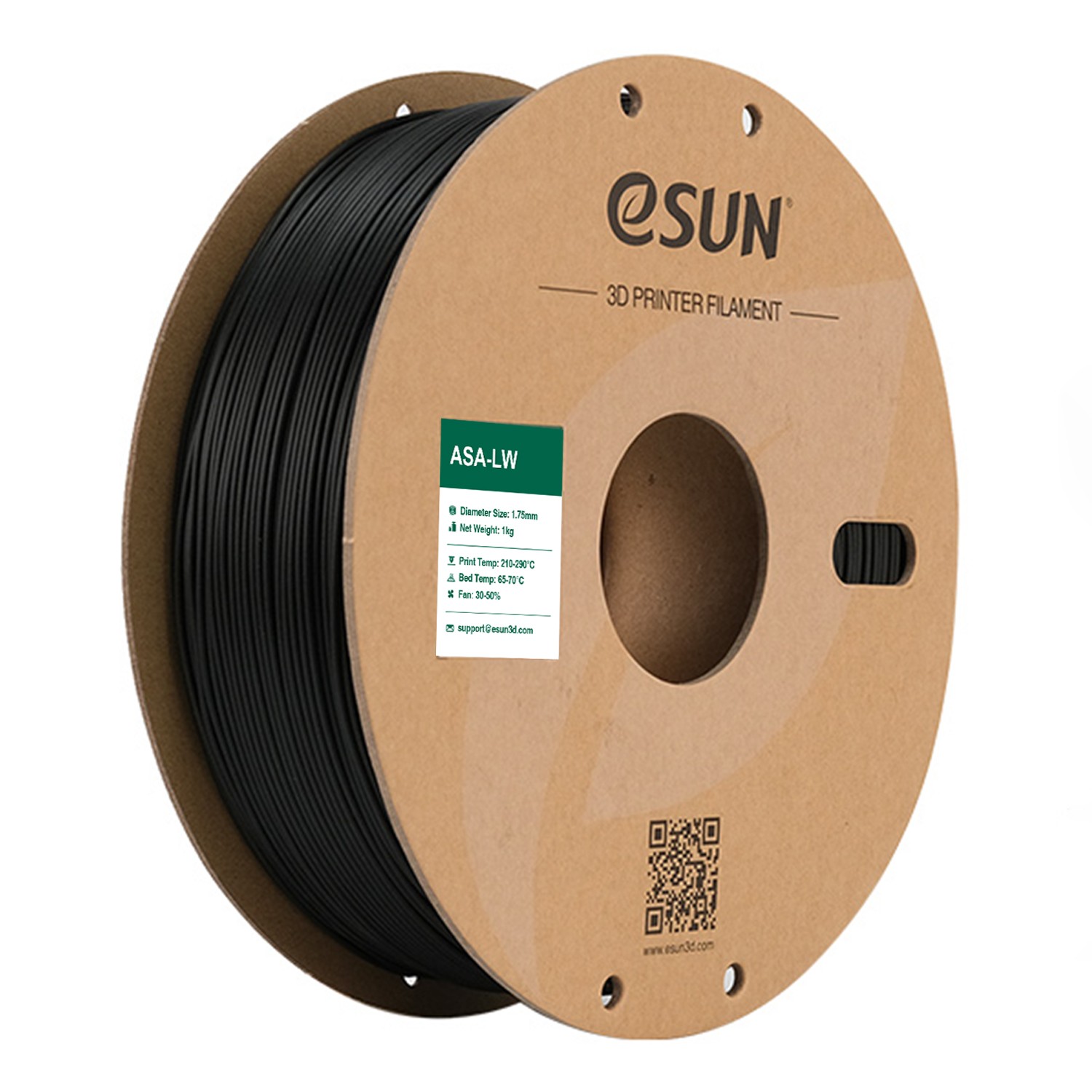 【BUY 10 Pay 6】eSUN ASA-LW 3D Printer Filaments Light Weight 1.75mm 0.75KG Spool