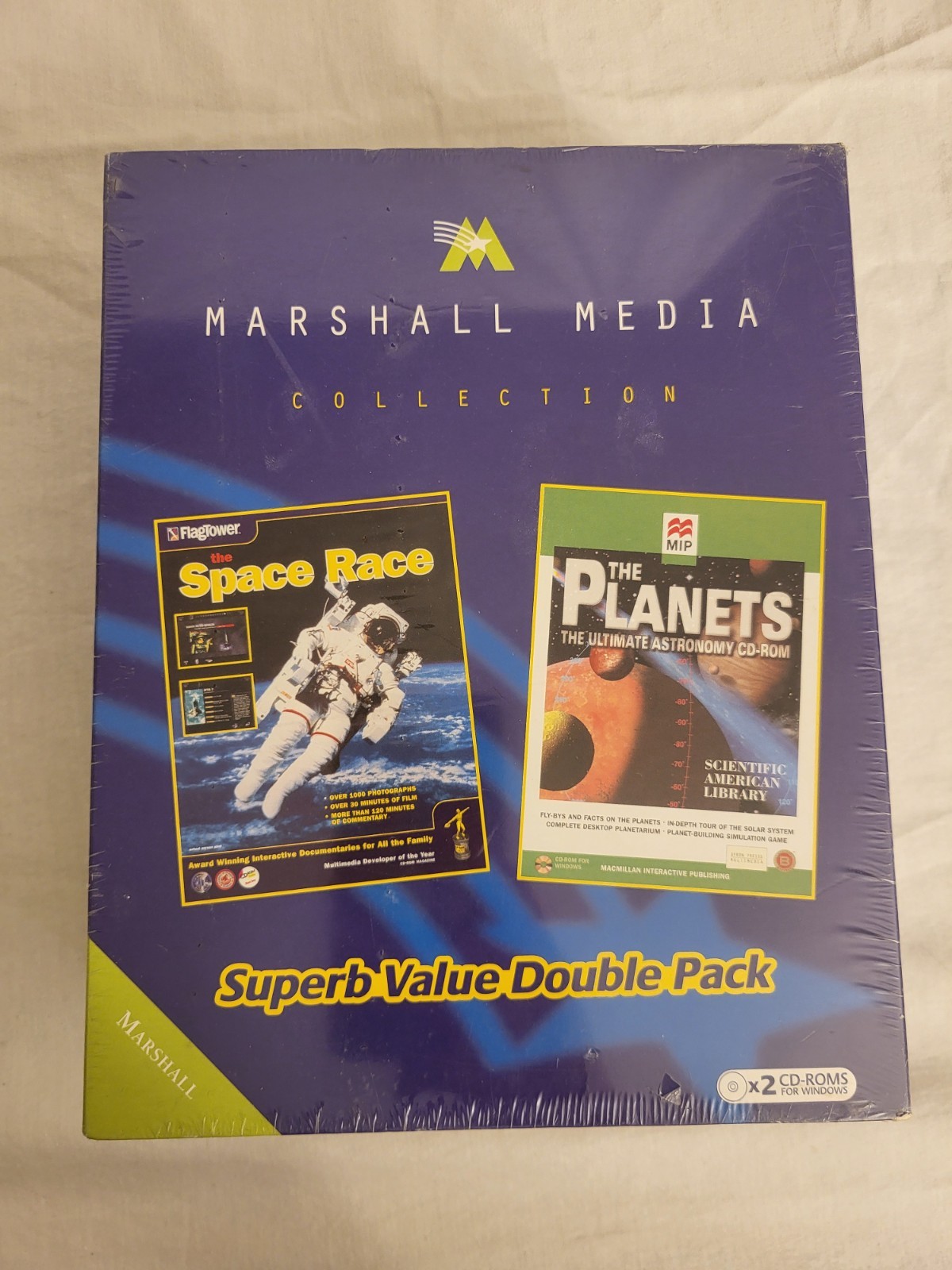 Marshall Media Collection -The Space Race & The Planets- CD-Rom For Windows NEW