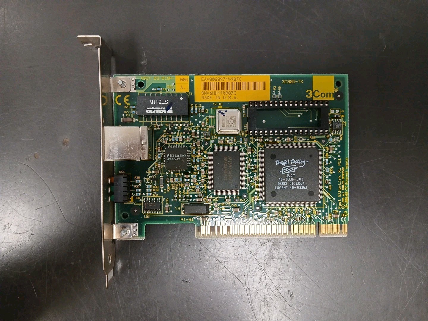 3Com Etherlink 3C905-TX PCI Fast Ethernet  Network Card
