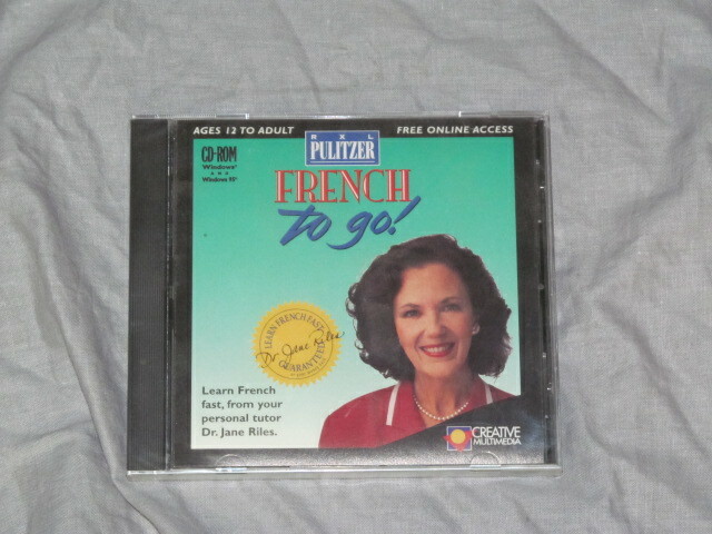 RXL Pulitzer French to Go CD-ROM for Windows 3.1, Creative Multimedia