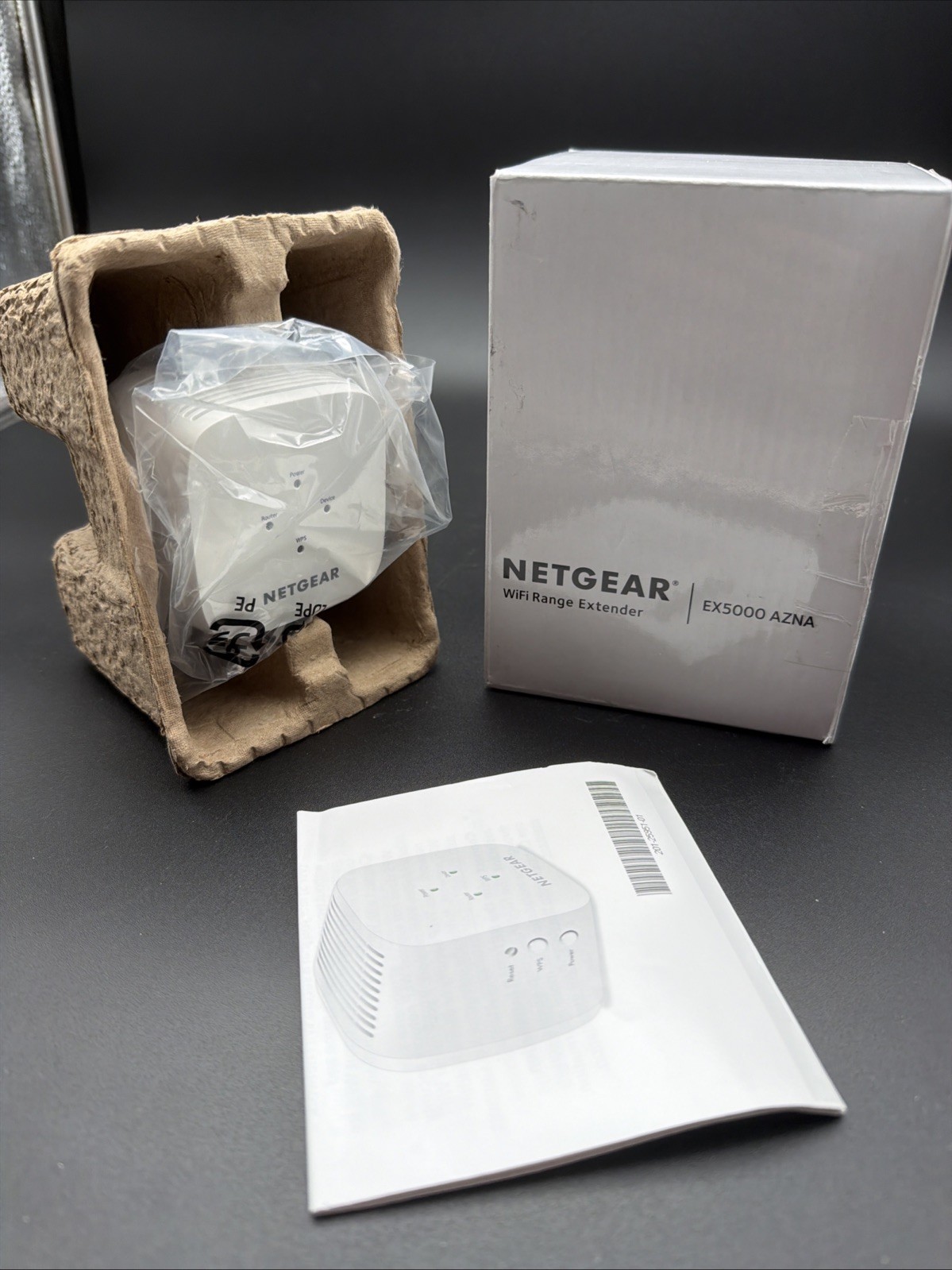 NETGEAR EX5000 AZNA WiFi Range Extender AC1200 Dual Band Wireless Open Box.