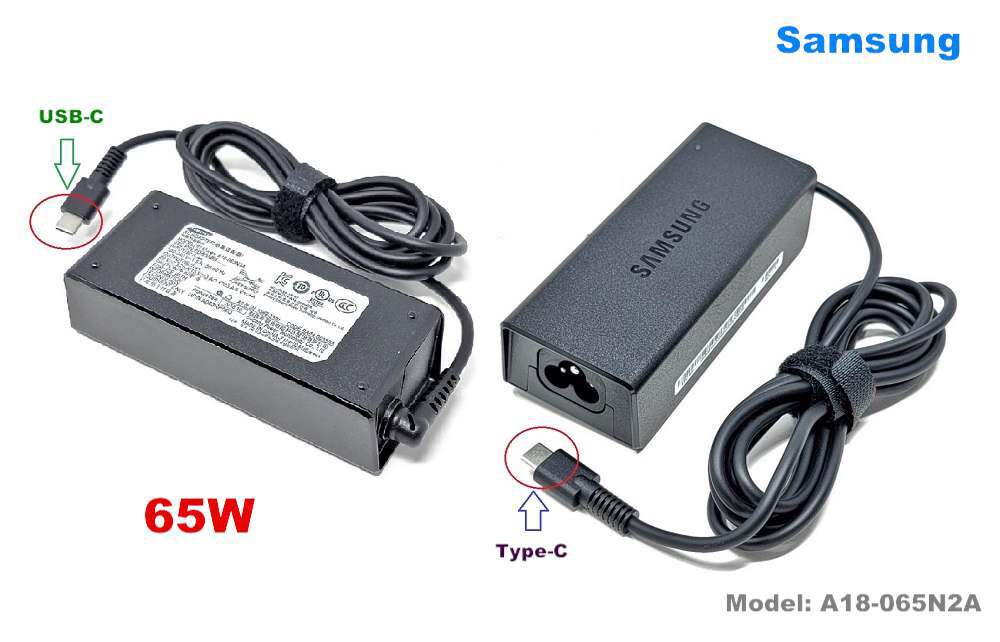 Original Samsung Galaxy Book Flex NP767XCM XE930QCA USB-C Adapter Power Charger
