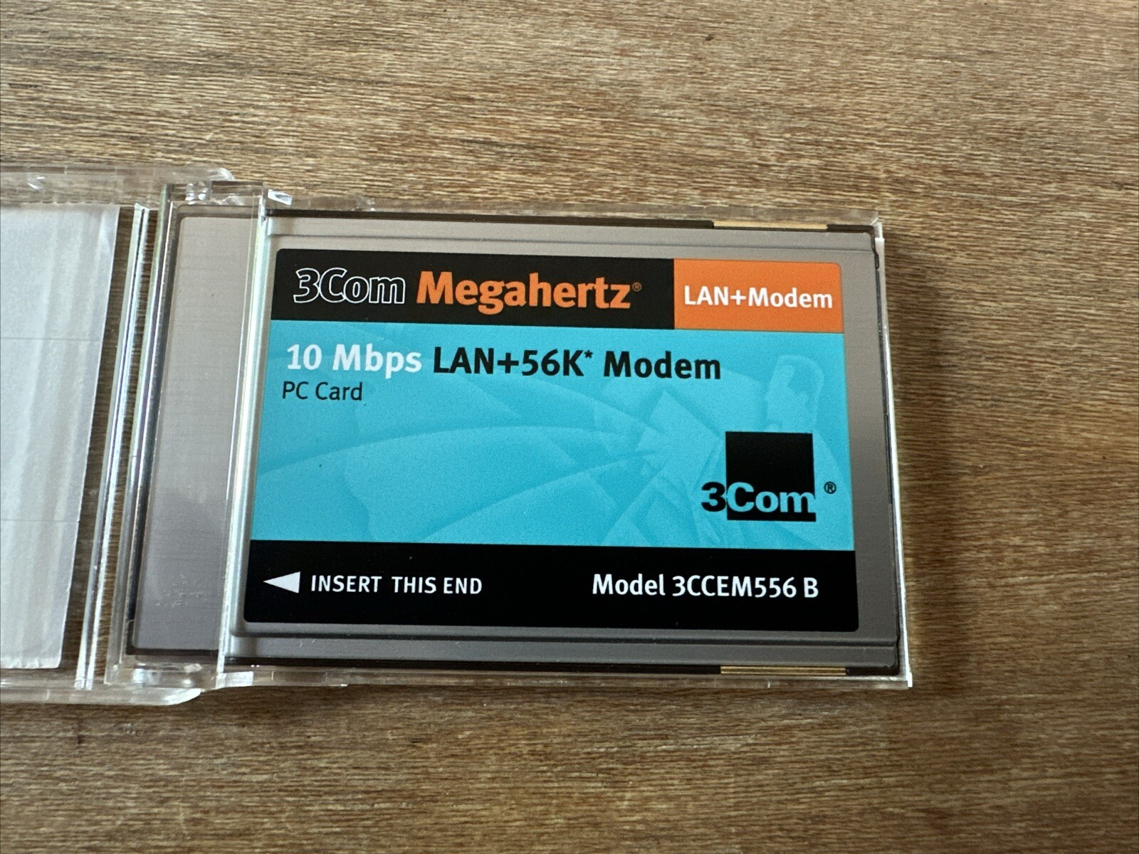 3COM 3CXEM556B 10Mbps LAN +56K Modem PC Card with XJACK