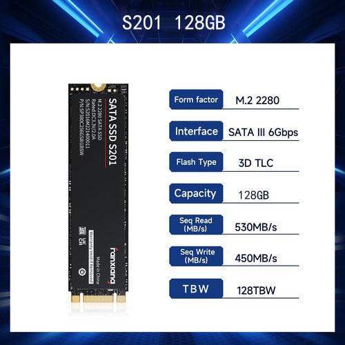 Fanxiang M.2 SATA 2280 NGFF 512GB/1TB SSD B+M Key Internal Solid State Drive lot