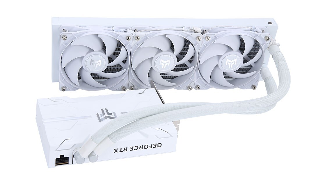 New Galax GeForce RTX 4090 Metaltop AIO OC Hydro White 24GB GDDR6X Graphics card