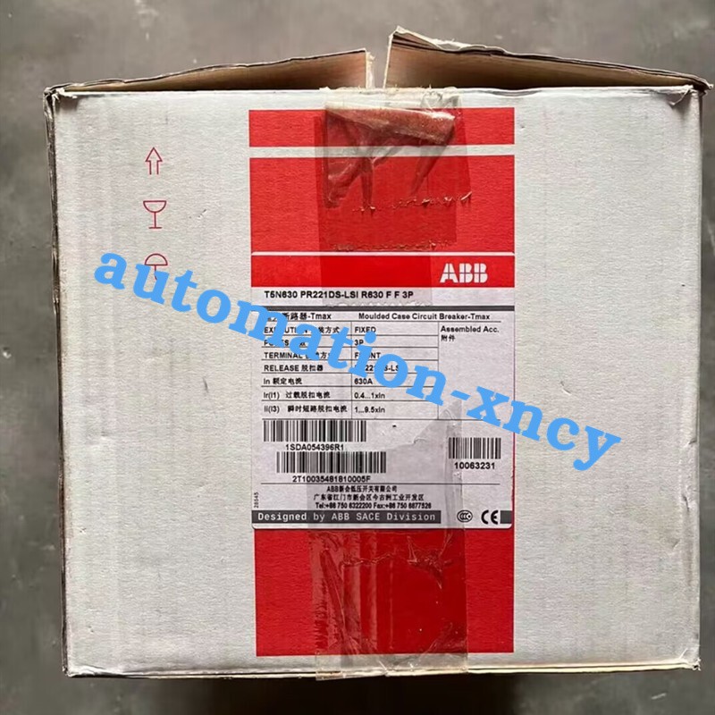 1Pcs New 1SDA054396R1 T5N630 PR221DS/P-LSI R630 FF 3P