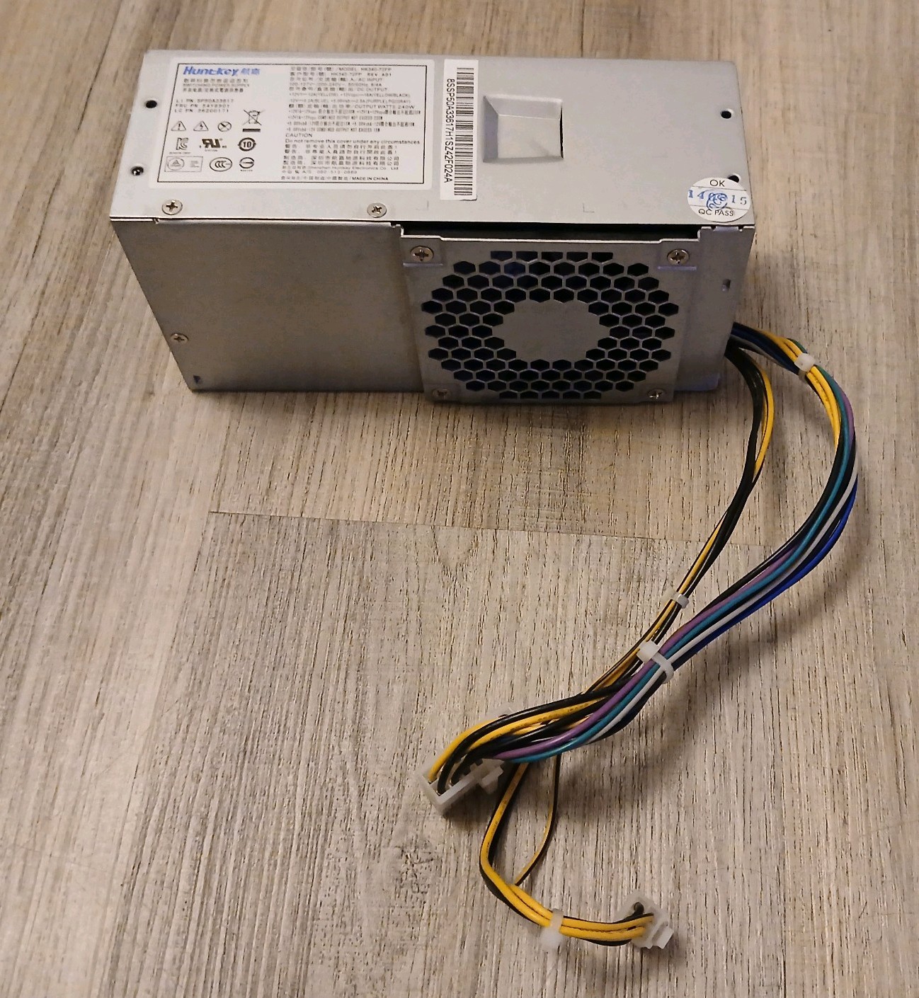 Lenovo Thinkcentre E73 M78 M83 M92 M92P M93 M93P 240w PSU 54Y8901 HK340-72FP
