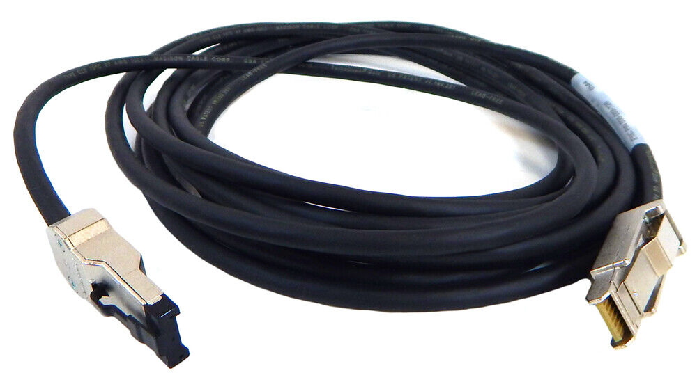 EMC 038-003-126 FC 5m Cable HSSDC2-to-HSSDC 038-003-126 Amphenol Black Cable As