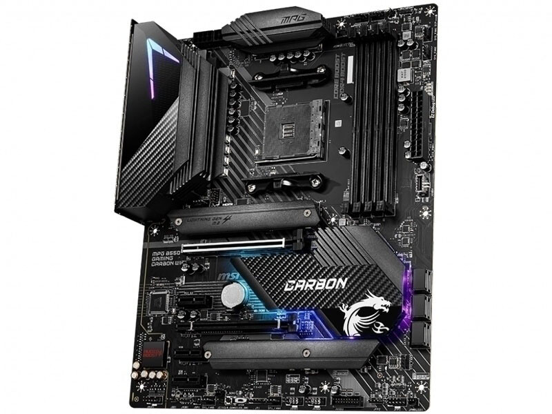 For MSI MPG B550 GAMING CARBON WIFI motherboard DDR4 128G HDMI+DP ATX Tested ok